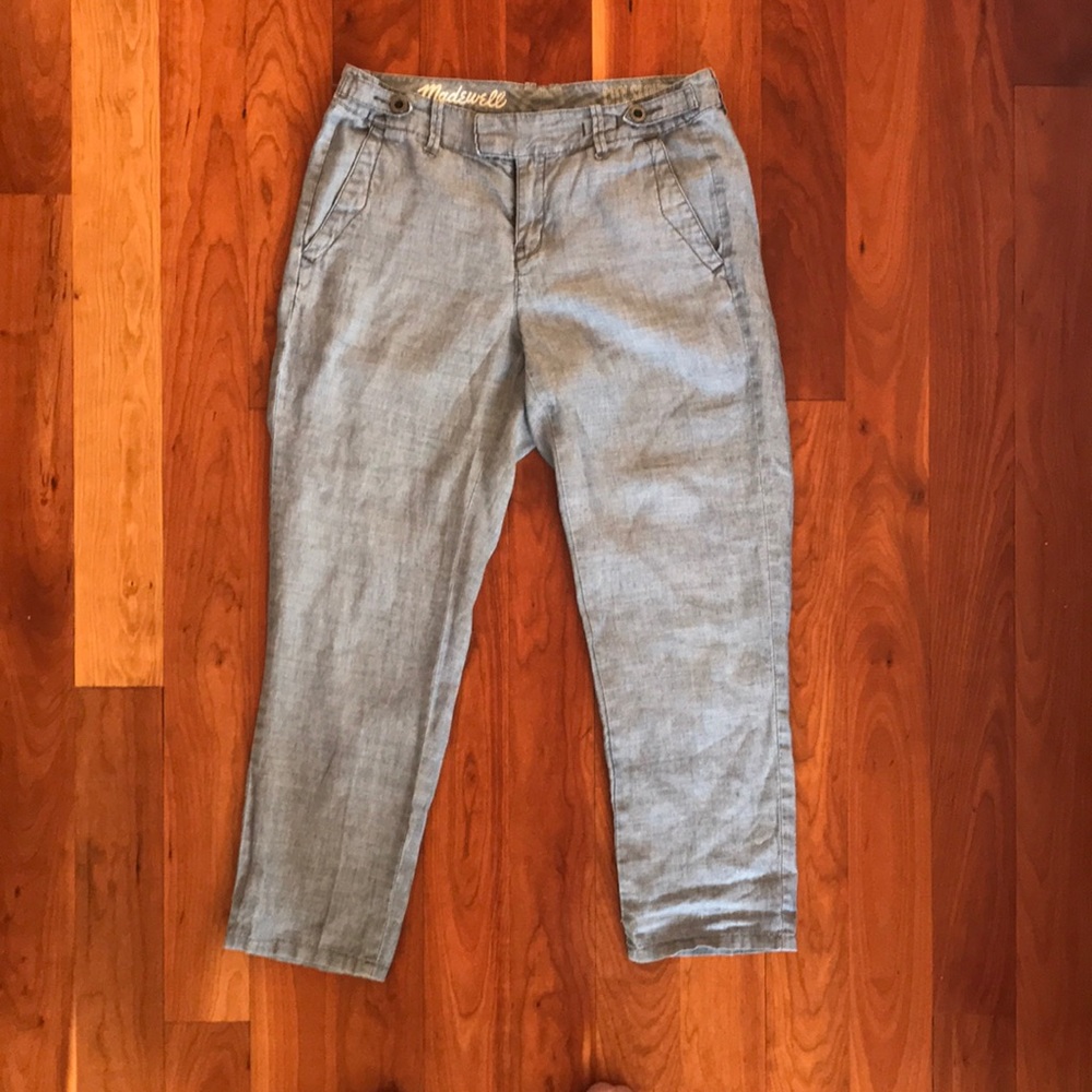 Madewell Linen (Ramie) Capris